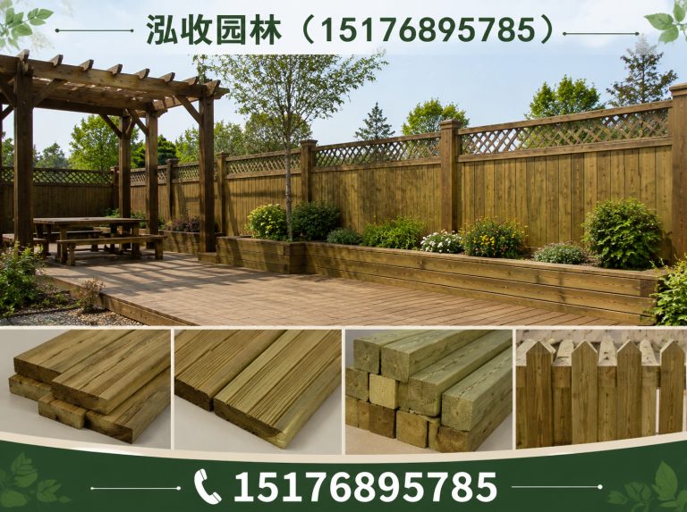 平凉防腐木展示图